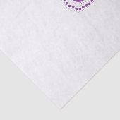 Beste lichte aubergine tissuepapier (Detail)