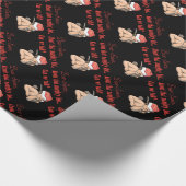 Beste lijst Santa Naughty Cadeaupapier (Hoek)