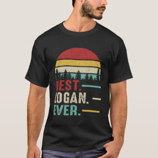 Beste Logan Ever Funny Retro  Logan Verjaardag T-shirt