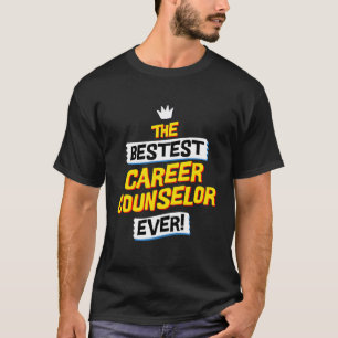 Beste loopbaanbegeleider, grappige baan beroep t-shirt