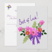 Beste Luck-kaart Feestdagenkaart (Voorkant / Achterkant)