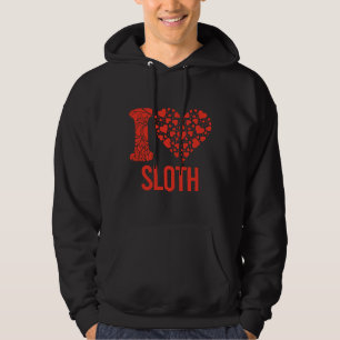 Beste luiaard ooit Ik hou van je luiaard Hoodie