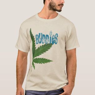 beste maatjes met onkruideniersblad met t-shirt