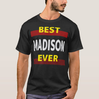 Beste Madison ooit vrienden naam boeddy nickname P T-shirt