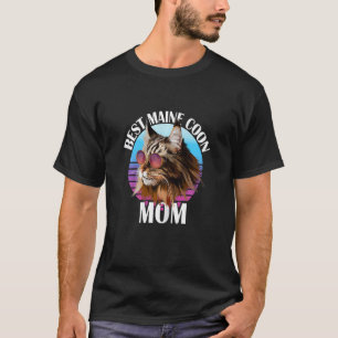 Beste Maine Coon Moeder Maine Coon Eigenaar Kat Vr T-shirt