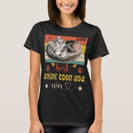 Beste Maine Coon Moeder Ooit Grappige Kat Mama Kat T-shirt