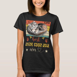 Beste Maine Coon Moeder Ooit Grappige Kat Mama Kat T-shirt