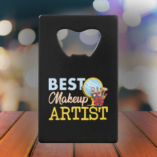 Beste Make-up Artiest - Film Crew Gift Kredietkaart Flessenopener