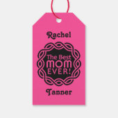 BESTE MAM aangepaste geschenk labels Cadeaulabel (Achterkant)