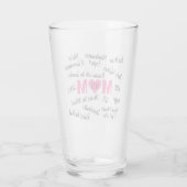 Beste mam glas (Achterkant)