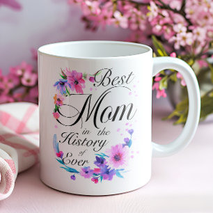 Beste mam in de geschiedenis van ooit koffiemok