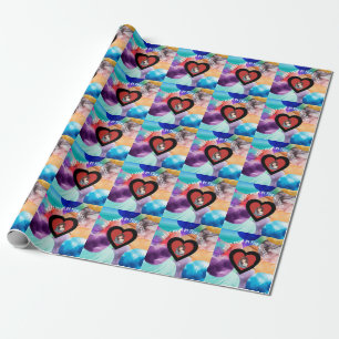 Beste Mam In De Wereld Kleurrijke Wolken Trendy Ch Cadeaupapier