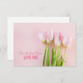 Beste mam kaart (Voorkant / Achterkant)