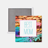 Beste mam magneet (Voorkant / Achterkant)