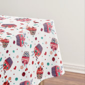 Beste Mam ooit Cupcakel Pattern Tafelkleed (Voorbeeld)
