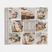 Beste MAM ooit fleece deken (Voorkant (Horizontaal))