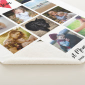 Beste Mam Ooit Fotocollage Moederdag Verjaardag Sherpa Deken (3/4)