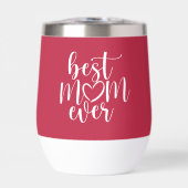 Beste Mam Ooit Heet Roze En Wit (Voorkant)