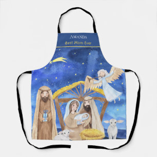 Beste Mam Ooit Kerstmis Geboorte Schort