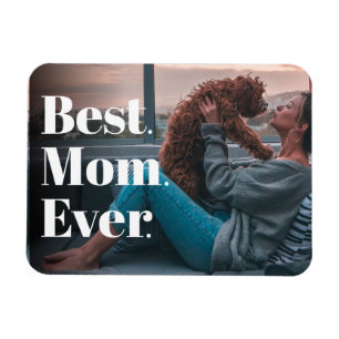 Beste mam ooit Modern Aangepast Magneet