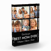 Beste Mam Ooit Moederdag Afbeelding Collage Fotoblokken (Links)