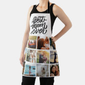 Beste mam ooit persoonlijke 12 fotocollage schort (Insitu)