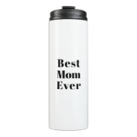 Beste mam ooit zwarte witte moderne typografie