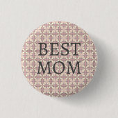 Beste mam ronde button 3,2 cm (Voorkant)