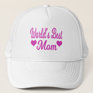 Beste mam-roze ter wereld trucker pet