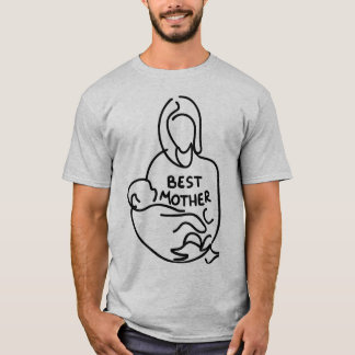 Beste mam t-shirt