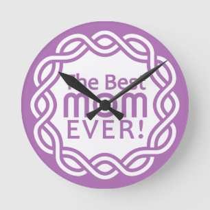 BESTE MAM wandklok Ronde Klok