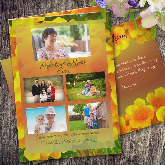 Beste Mama Copa de Oro Kaart