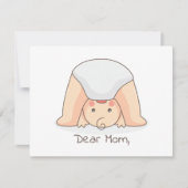 Beste mama... Funny Moederdag Notitiekaartje (Voorkant)