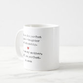 Beste mama Funny Perfect Moederdag Gift Koffiemok (Voorkant links)