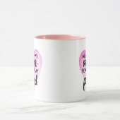 Beste mama Gift Moederdag Roze Heart Moeder Mok (Midden)
