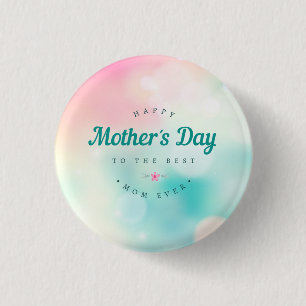 Beste mama Happy Moederdag   Pin-Button Ronde Button 3,2 Cm