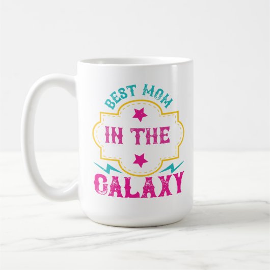 Beste mama in de Galaxy Koffiemok (Links)
