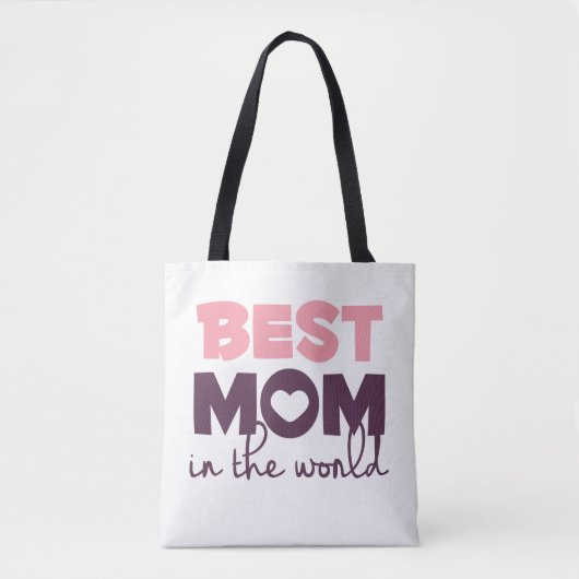 Beste mama in de Moederdag van de wereld Tote Bag (Voorkant)