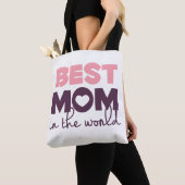 Beste mama in de Moederdag van de wereld Tote Bag (Dichtbij)