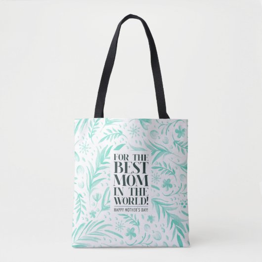 Beste mama in de Moederdag van de wereld Tote Bag (Voorkant)