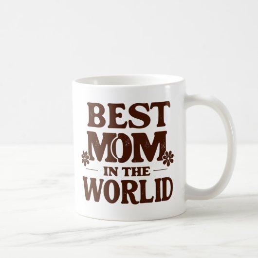 Beste mama in de wereld - Moederdag Koffiemok (Rechts)
