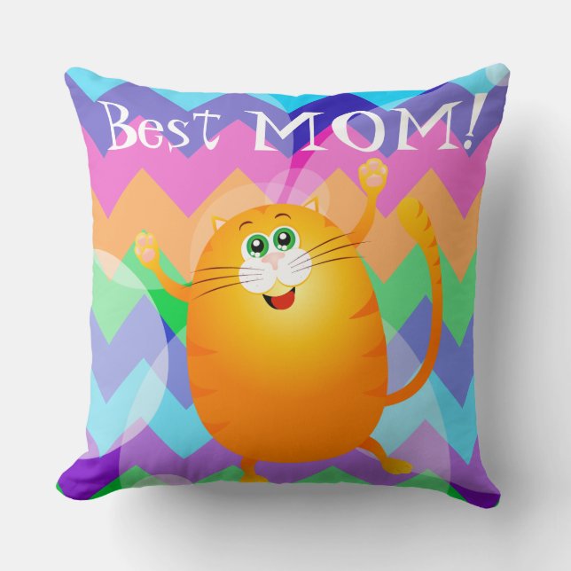 Beste mama! kussen (Voorkant)