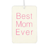 Beste mama, Moederdag, Moeder minimalistische fuch Luchtverfrisser (Voorkant)