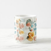 BESTE MAMA OOIT - 3d floral design Koffiemok (Center)