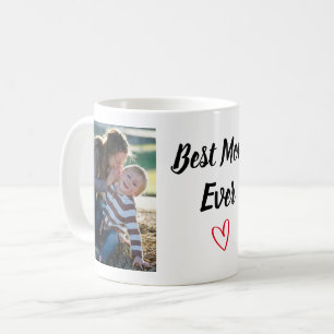 Beste mama ooit, aangepaste foto-Mok, Moederdag af Koffiemok