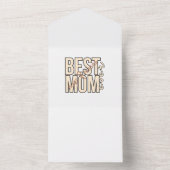 Beste mama ooit all in one uitnodiging (Binnen)