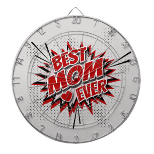 Beste mama ooit dartbord