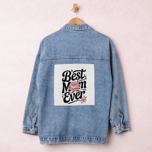 "Beste mama ooit" Denim Jacket (Hangar)