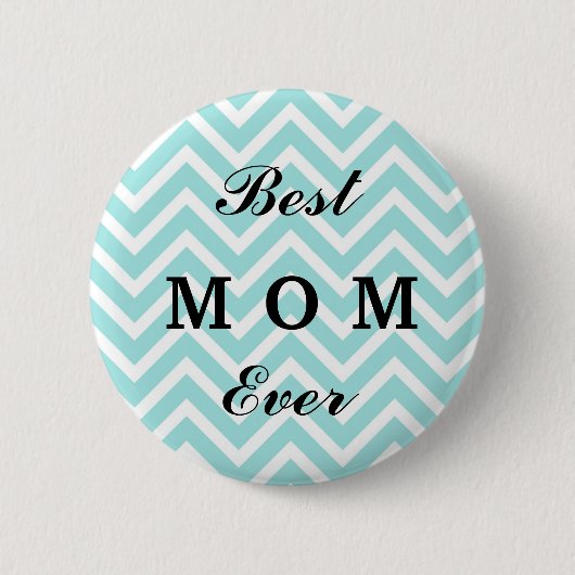 Beste mama ooit - Eenvoudige Button badge (Voorkant)