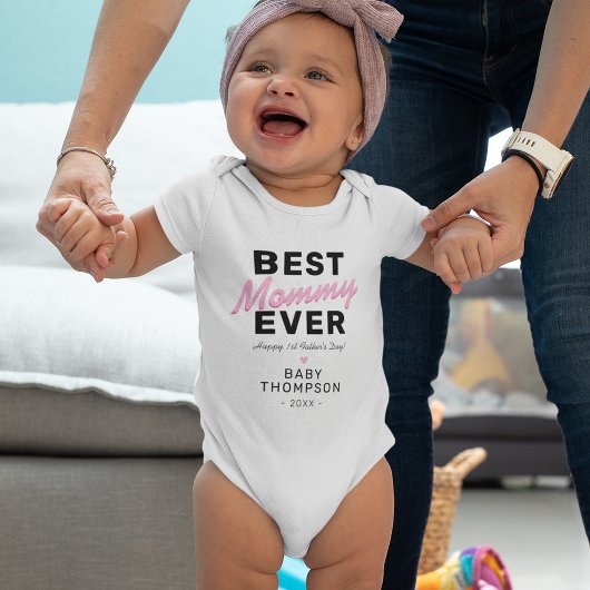 Beste mama ooit | Eerste Moederdag Baby Bodysuit